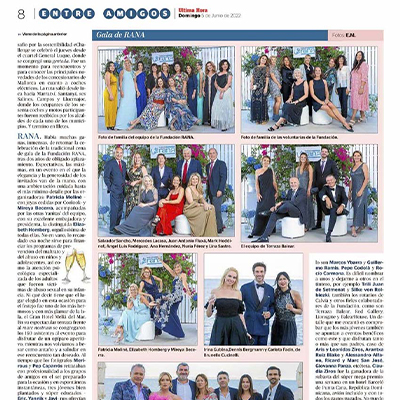 La gala de la Fundación RANA volvió a celebrarse después de dos años