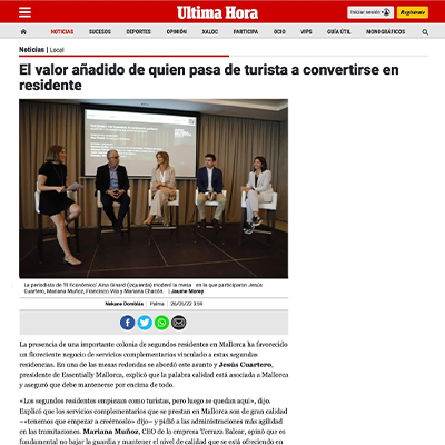 Ultima Hora informa sobre el evento Real State Summit